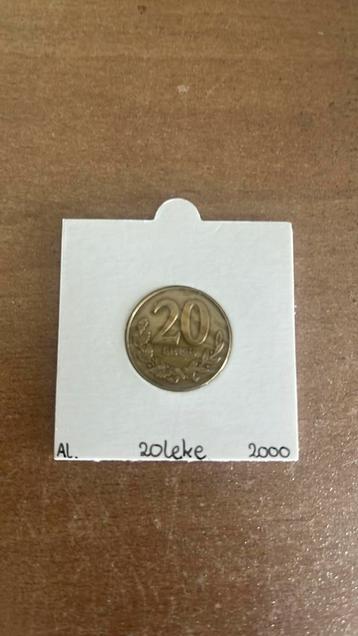 Albanië 20 Lekë munt 2000 beschikbaar voor biedingen