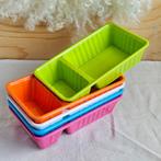 Melamine patatbakjes in vrolijke kleuren set van 5, Huis en Inrichting, Keuken | Servies, Overige materialen, Overige typen, Ophalen of Verzenden