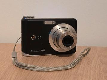 GE A835 digitale fotocamera digicam op AA batterijen werkend beschikbaar voor biedingen