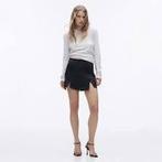 Zara M zwart broekrokje viscose, Kleding | Dames, Rokken, Ophalen of Verzenden, Zo goed als nieuw, Zwart, Boven de knie