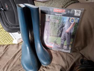Dunlop laarzen 41 + waterdichte tuinbroek nieuw beschikbaar voor biedingen