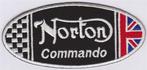 Norton Commando stoffen opstrijk patch embleem #6, Verzenden, Nieuw