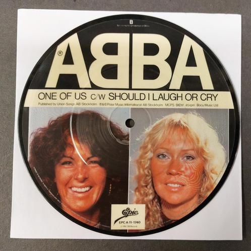 ABBA VINYL PICTURE DISC SINGLE One Of Us 1981 origineel, Cd's en Dvd's, Vinyl Singles, Gebruikt, Single, Pop, 7 inch, Verzenden