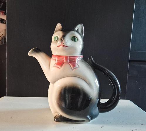 Antieke theepot kat Cortendorf Keramik, Antiek en Kunst, Kunst | Designobjecten, Ophalen