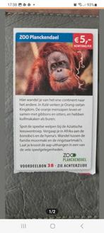 Zoo Planckendael voordeelbon voor €5, korting, Tickets en Kaartjes, Kortingsbon, Overige typen