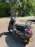 Te koop: momo scooter bj 2019 brom parelmoerkleur + alarm!!, Ophalen, La Souris, Maximaal 45 km/u, Zo goed als nieuw