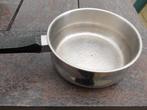 Kleine steelpan, Huis en Inrichting, Keuken | Potten en Pannen, Ophalen, Zo goed als nieuw, Rvs, Kookpan of Snelkookpan