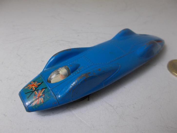 Corgi Toys 153 (1960) PROTEUS CAMPBELL. BLUE BIRD RECORD CAR, Hobby en Vrije tijd, Modelauto's | 1:43, Gebruikt, Auto, Corgi, Ophalen of Verzenden