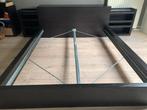 Ikea Malm bed (160/200)  nachtkastjes optioneel, Ophalen, Gebruikt, Overige kleuren, Tweepersoons