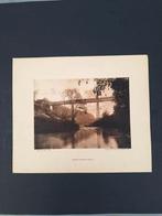 Originele foto Indonesië spoorbrug 1920, Ophalen of Verzenden, Voor 1940, Zo goed als nieuw