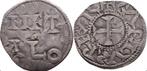 Middeleeuwse munt - karel de simpele - denier, Ophalen of Verzenden, Frankrijk, Losse munt, Zilver