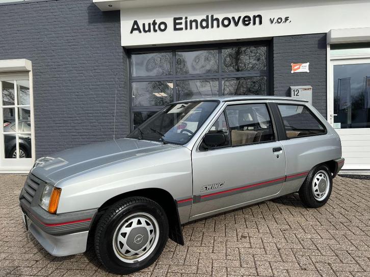 Opel Corsa 1.2 S 1984 Grijs,Orig NL Oldtimer € 5995,-, Auto's, Opel, Bedrijf, Te koop, Corsa, Metallic lak, Radio, Benzine, Hatchback
