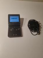 Gameboy advance sp zwart, Spelcomputers en Games, Spelcomputers | Nintendo Game Boy, Ophalen of Verzenden, Zo goed als nieuw, Game Boy Advance SP
