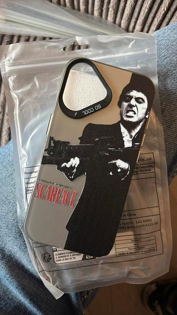 Iphone 16 hoesje “scarface”  beschikbaar voor biedingen