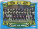 Placemat Ado Den Haag, Verzamelen, Sportartikelen en Voetbal, Ophalen of Verzenden, Zo goed als nieuw, Overige binnenlandse clubs