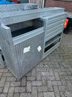 Aluminium ladekastje, Ophalen