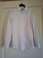 Wit overhemd met afneembare zwarte vlinderdas, Ophalen of Verzenden, Zo goed als nieuw, Jongen, Overhemd of Blouse