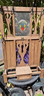 Mooi houten bovendeel van een Franse Kapstok (brocante), Ophalen, Gebruikt