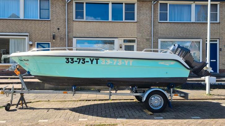Örnvik 485 CLX (Uttern) 60pk yamaha 4T EFI, Watersport en Boten, Vis- en Consoleboten, Gebruikt, 50 tot 70 pk, 3 tot 6 meter, Benzine