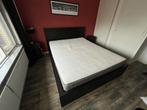 Bed Ikea, Ophalen, Zwart, Tweepersoons, 200 cm