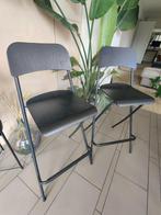 Set Barkrukken Franklin Ikea, Huis en Inrichting, Barkrukken, Ophalen, 60 tot 90 cm, Zo goed als nieuw, Metaal