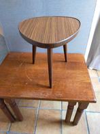 Vintage mid-century driepoot plantentafeltje tafeltje, Verzamelen, Retro, Ophalen, Huis en Inrichting