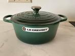 Le creuset 26 cm pan, artichaut groen, 5,3 lt, nieuw, Huis en Inrichting, Keuken | Potten en Pannen, Gietijzer, Nieuw, Ophalen of Verzenden