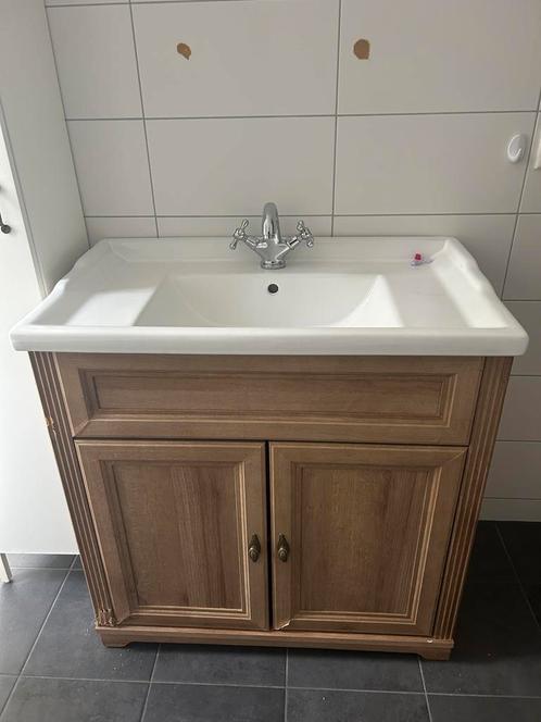 Badkamermeubel - Wastafelkast, Huis en Inrichting, Badkamer | Badkamermeubels, Gebruikt, Wastafelkast, Minder dan 100 cm, 50 tot 100 cm