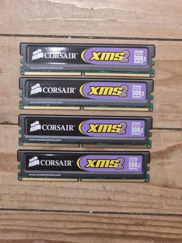 Corsair ram geheugen Ddr2 4gb beschikbaar voor biedingen