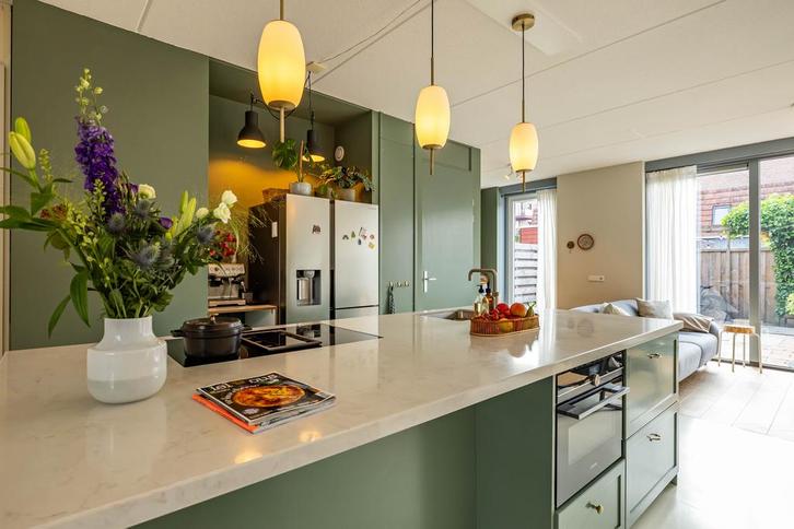 Frandsen Silk Hanglamp - Messing & Melkglas 3stuks, Huis en Inrichting, Lampen | Hanglampen, Zo goed als nieuw, Minder dan 50 cm