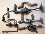 Antieke handboormachines 6 stuks, Antiek en Kunst, Antiek | Gereedschap en Instrumenten, Ophalen of Verzenden