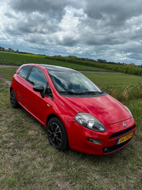 Fiat Punto 0.9 Twinair 85 3-D 2012 Rood, Auto's, Fiat, Particulier, Punto, Airbags, Bluetooth, Bochtverlichting, Boordcomputer