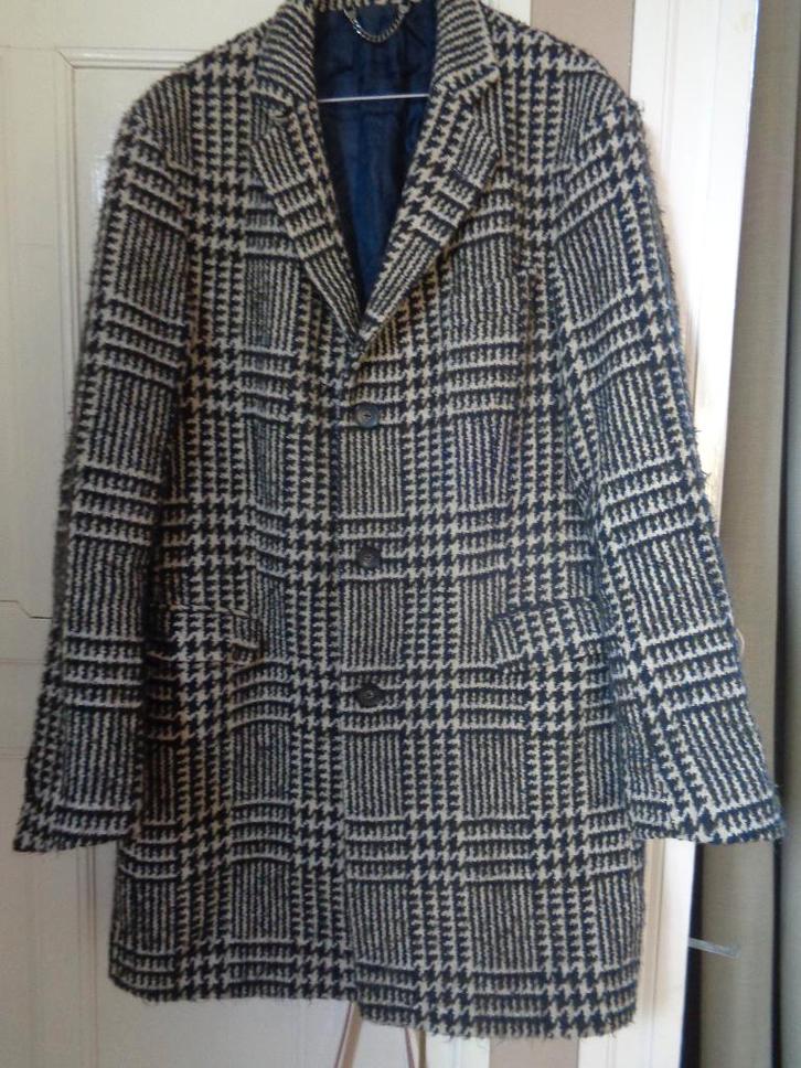 VAN GILS :Wol/ Alpaca jas:mt 48/50+pet:mt 57(M), Kleding | Heren, Jassen | Winter, Zo goed als nieuw, Maat 48/50 (M), Grijs, Ophalen of Verzenden