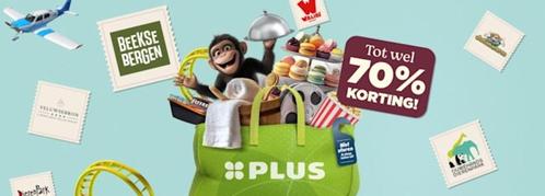 Plus Dagje Uit QR-code voor €5 korting., Tickets en Kaartjes, Kortingen en Cadeaubonnen, Kortingsbon