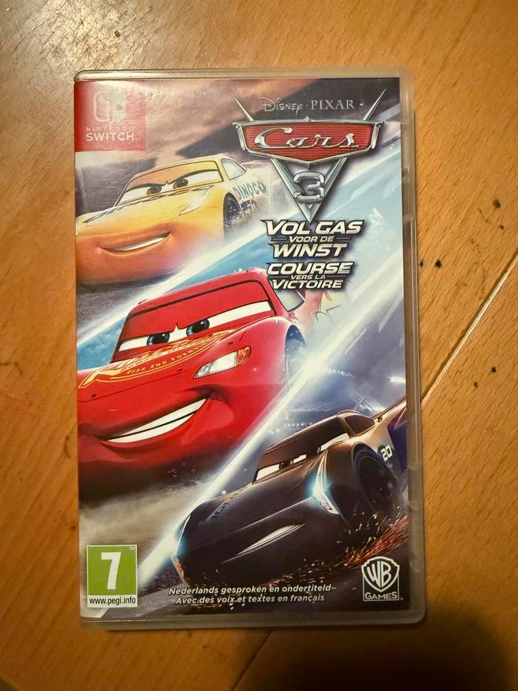 Cars 3: Driven to Win, Switch, Spelcomputers en Games, Games | Nintendo Switch, Zo goed als nieuw, Racen en Vliegen, 1 speler