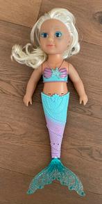 Zeemeermin speelpop, Kinderen en Baby's, Speelgoed | Poppen, Ophalen of Verzenden, Zo goed als nieuw, Overige typen