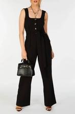 Zwarte JoshV, Josh V Jumpsuit, broekpak M, Kleding | Dames, Jumpsuits, Maat 38/40 (M), Verzenden, Zwart, Nieuw