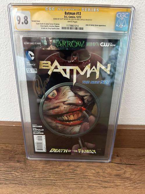 Batman new 52 13 cgc 9,8 capullo snyder hot toys, Boeken, Strips | Comics, Nieuw, Eén comic, Amerika, Ophalen of Verzenden
