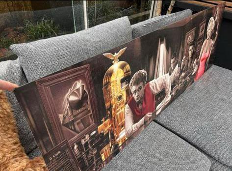 Java Dreams Chris Consani - 52x156cm - Hout  Marilyn Monroe, Huis en Inrichting, Woonaccessoires | Schilderijen, Tekeningen en Foto's