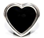 Schitterende 900/1000 Zilver Medium Hart Fotolijst 9.5 x 9.5, Verzenden, Zilver