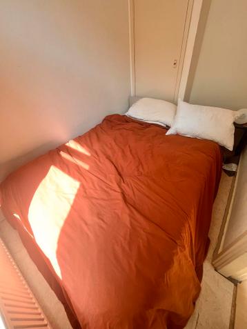 Ikea LURÖY Bedframe 140x200cm cream color - afbeelding 5