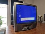 Philips Combi CRT TV - Black Line - 58CM - Alleen ophalen!, Ophalen, Gebruikt, 40 tot 60 cm, Philips