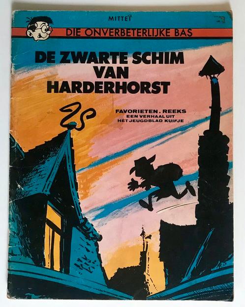 Die onverbeterlijke Bas - De zwarte schim van Harderhorst, Boeken, Stripboeken, Gelezen, Eén stripboek, Ophalen of Verzenden