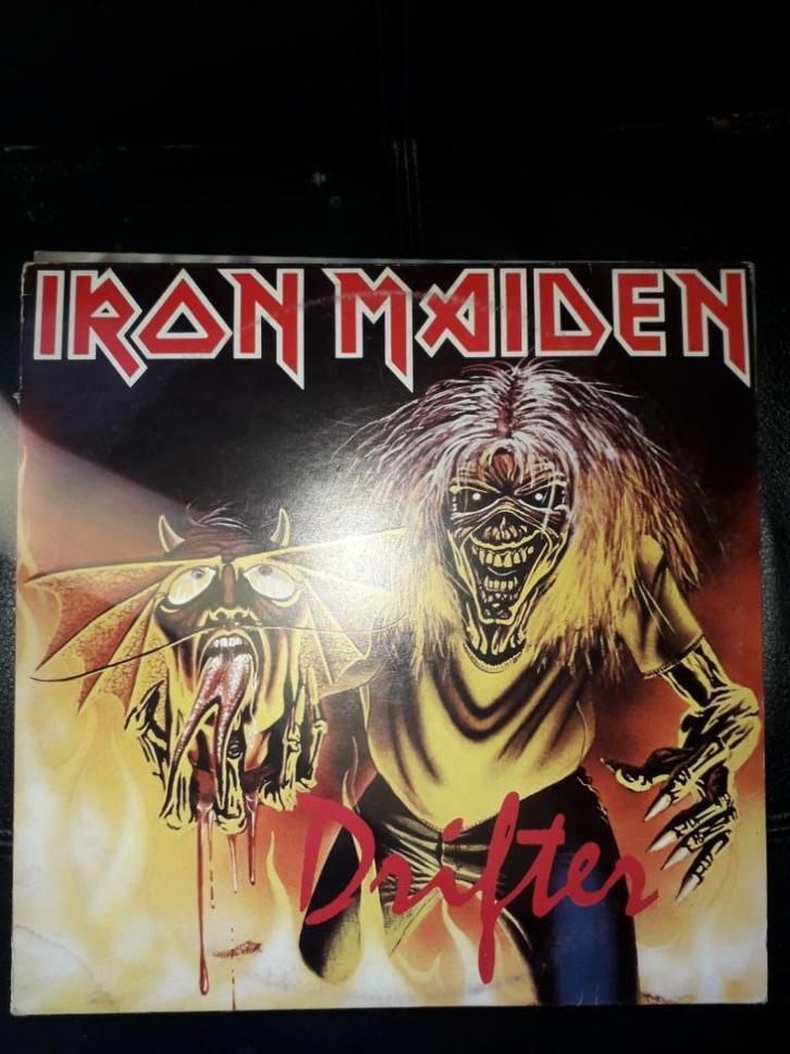 Iron Maiden – Drifter, Cd's en Dvd's, Vinyl | Hardrock en Metal, Gebruikt, Ophalen of Verzenden