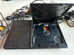 Sony Playstation 2 Slim met 2 controllers, Gebruikt, Zwart, Met 2 controllers, Ophalen of Verzenden
