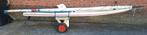 Surfplank Sadim Saint Tropez 360cm met transportkar, Ophalen, 300 cm of meer, Met vin(nen), Complete set