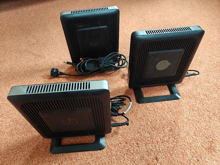 3x HP Thinclient pc voor bijvoorbeeld Proxmox, Computers en Software, Desktop Pc's, Gebruikt, SSD, 8 GB, Ophalen of Verzenden