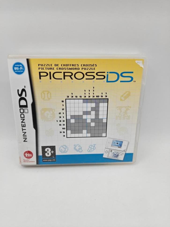 Picross DS, Spelcomputers en Games, Games | Nintendo DS, Zo goed als nieuw, Racen en Vliegen, 1 speler, Vanaf 3 jaar, Ophalen of Verzenden