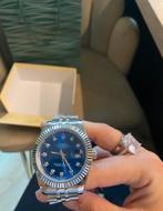 Rolex Datejust 41mm Blue Dial - Saffierglas, Polshorloge, Nieuw, Ophalen of Verzenden, Rolex