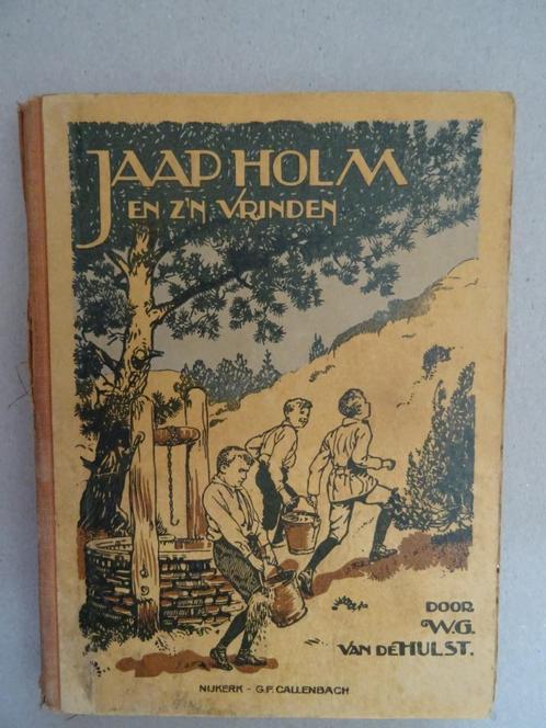 Jaap Holm en z'n vrinden - W.G. van de Hulst (1930), Boeken, Kinderboeken | Jeugd | 10 tot 12 jaar, Gelezen, Non-fictie, Ophalen of Verzenden